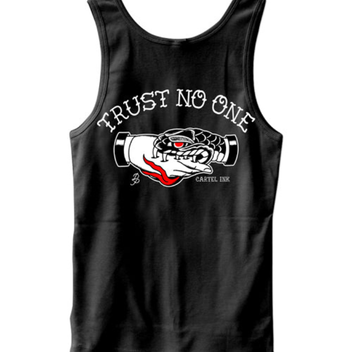 TANK TRUST NO ONE - BLK
